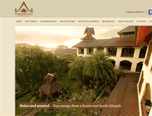 Tablet Screenshot of phoomthaigarden.com